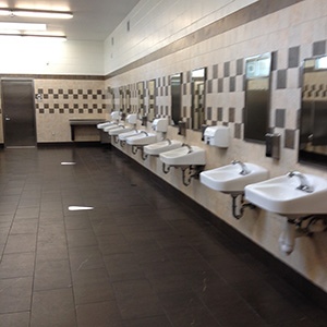 rest area bathrooms